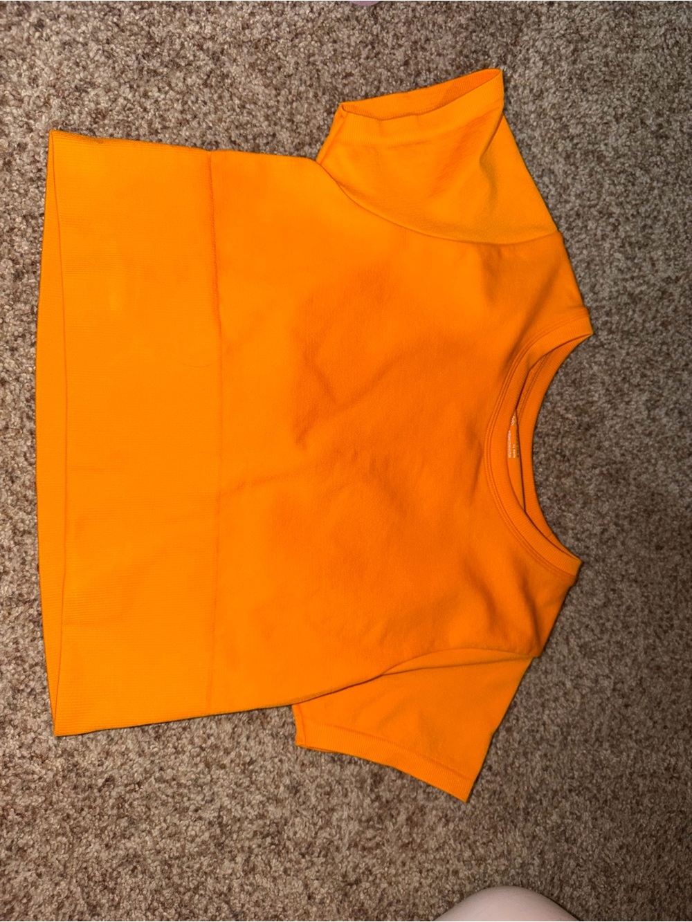 Women’s Aerie Offline Short Sleeve Top in Bright Orange